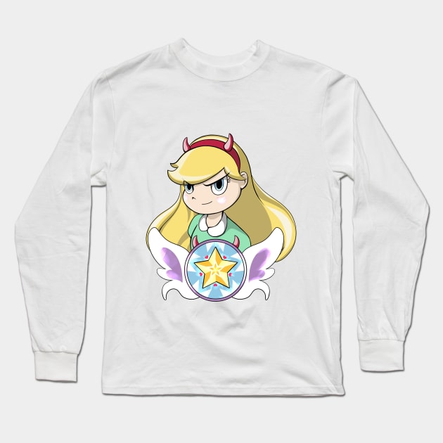 Star vs. the Forces of Evil Long Sleeve T-Shirt by TORRAKO